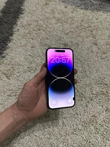 macbook pro i9: IPhone 14 Pro, Б/у, 256 ГБ, Jet Black, Защитное стекло, Чехол, Кабель, 77 % — 3