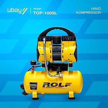 ваккумный насос: Компрессор ROLF TOP-1009L - Тип: поршневой безмасляный воздушный — 3