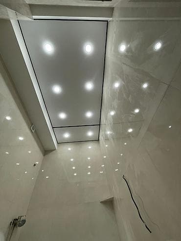 prima construction: Натяжной потолок Матовое Монтаж — 3