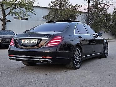 mercedes e63 amg: Mercedes-Benz S-class AMG: 2019 г., 5.6 л, Автомат, Бензин, Седан — 6