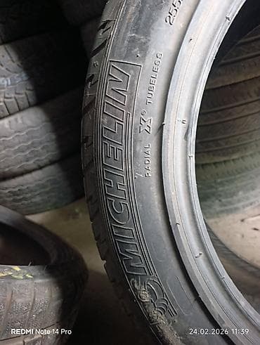 mers e220: Шины 255 / 50 / R 19, Лето, Б/у, Пара, Легковые, Франция, Michelin — 2