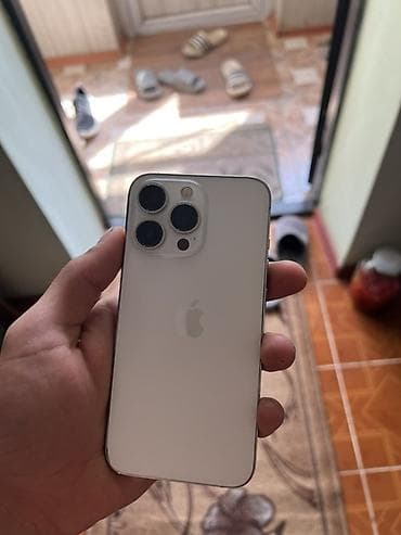 apple mac: IPhone 13 Pro, 256 ГБ, Серебристый, 84 % — 1