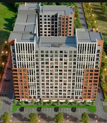 Квартиры: 1 комната, 47 м², Элитка, 13 этаж, Готовая ПСО (под самоотделку) — 4