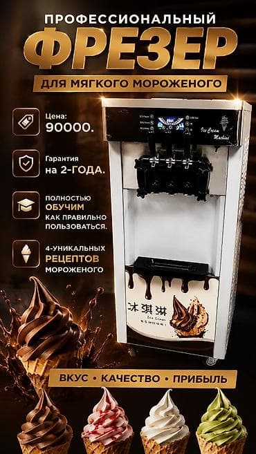 Профессиональный фризер для мягкого мороженого BQL-8228 - Напольная