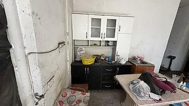 кухонная шкаф бу: Кухонный гарнитур, цвет - Черный, МДФ, Самовывоз — 1