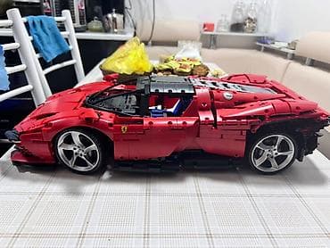 Спорт и хобби: Конструктор‑автомобиль Ferrari (серия Technic/совместимые детали) Лего — 6