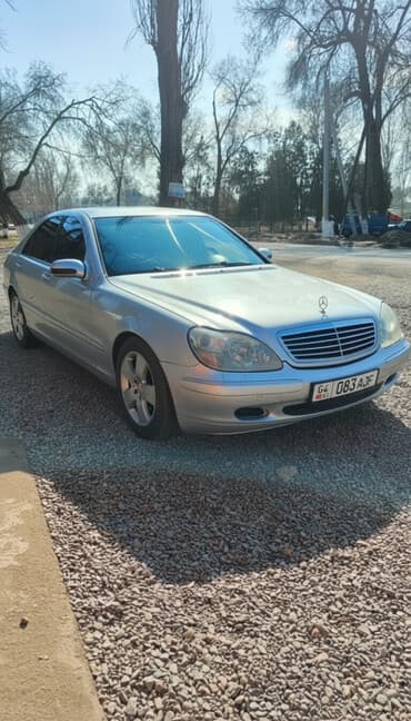 привозные двигатели в бишкеке для пассат б3: Mercedes-Benz S-Class: 2000 г., 3.2 л, Автомат, Газ, Седан — 1