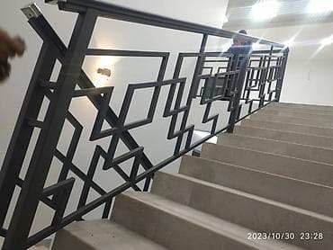 Готовые перила: Готовые перила, Материал: Металл, Для лестницы — 4