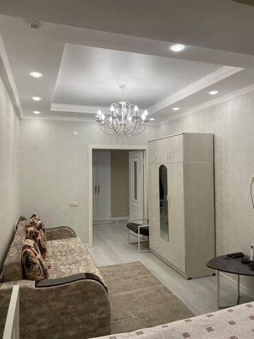 бишкек квартира ночь: 1 комната, Душевая кабина, Постельное белье, Кондиционер — 3