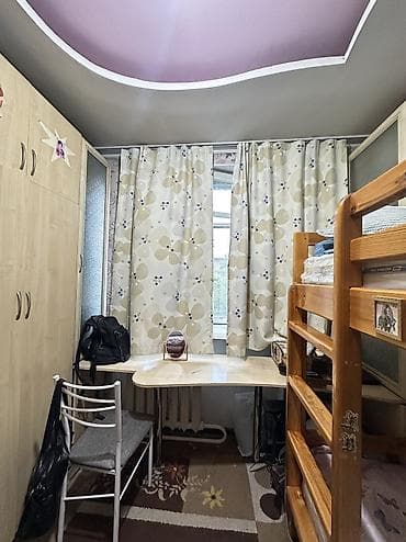 Батирлер: 3 бөлмө, 60 м², Городок Энергетиков Жеке план, 4 кабат — 5