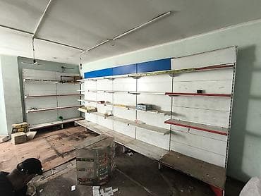 Контейнеры: Продаю полки стеллажи 7 штук окончательно 20000 сом за все — 1