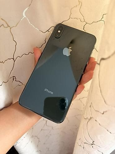 ifone: IPhone Xs Max, Б/у, 64 ГБ, Space Gray, 72 % — 1