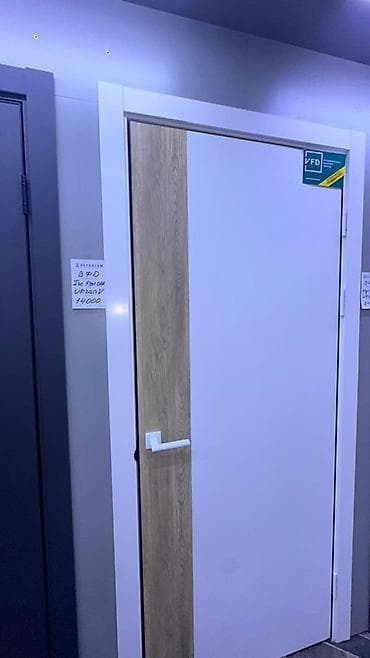 евро двери: Межкомнатная дверь Urban V - Современный дизайн: комбинированное — 1