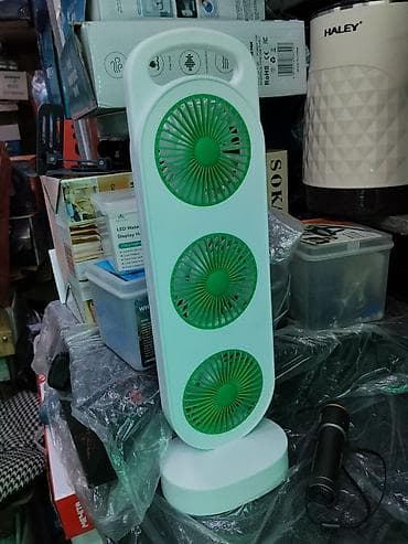 deepcool da: Настольный вертикальный вентилятор с тремя независимыми турбинами - — 1