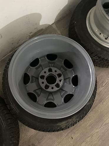 рещетка радиатора: Литые Диски R 15 Mercedes-Benz, Комплект, отверстий - 4, Б/у — 8