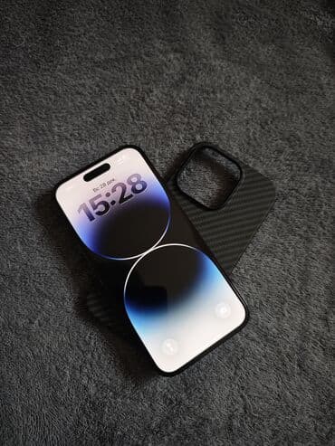 Скупка техники: IPhone 14 Pro, Б/у, 128 ГБ, Черный, Защитное стекло, Чехол, Кабель, 85 % — 4