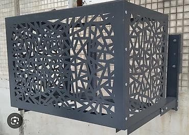 сетка затемнение: Декоративный защитный кожух для наружного блока кондиционера. - — 3