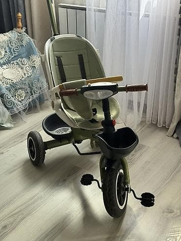 Балдар электр унаалары: Детские коляски: универсальная 2-в-1 и прогулочная-трость 1) — 7