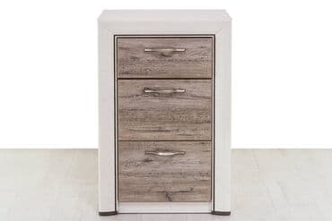 офисные мебели: Комод 3Я (Olivia 3S/56) коллекции Оливия, Дуб Анкона, Анрэкс — 1