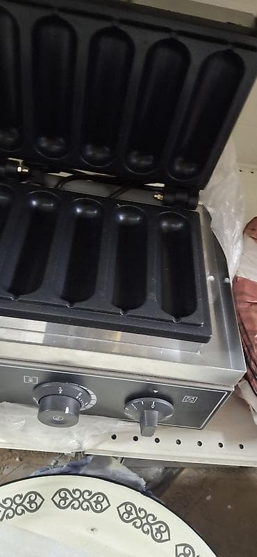 Техника и электроника: Профессиональная электрическая вафельница для хот-догов (корн-догов) с — 4