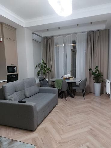 5: 2 комнаты, 62 м², Асанбай мкр Элитка, 5 этаж, Евроремонт — 2