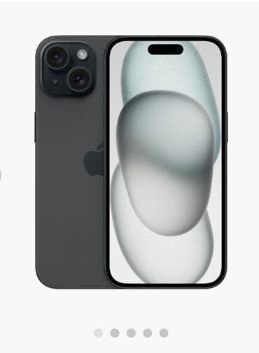телефон поко бу: IPhone 15, Б/у, 128 ГБ, Черный, 86 % — 1