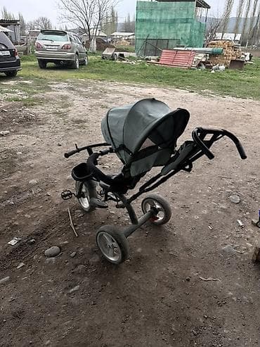 among us: Детский велосипед, 3-колесный, 3 - 4 года, Б/у — 1