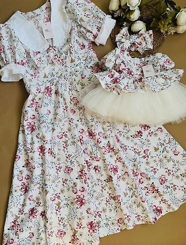 безрукавка женские: 🌸 Family look: мама + дочка 🌸 Нежные платья в цветочный принт — — 2