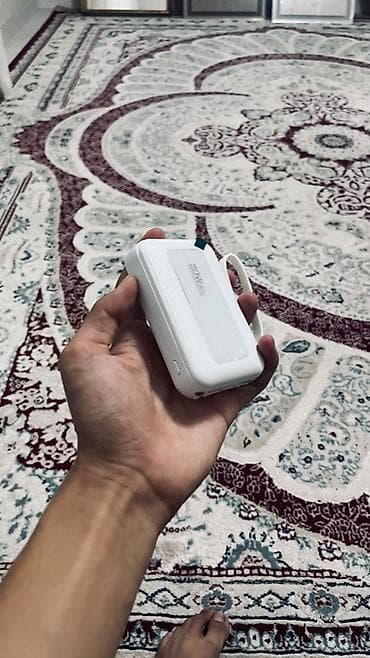 Портативный power bank с встроенными кабелями и быстрой зарядкой 20W — 6