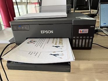 принтеры сканер: Струйный фотопринтер Epson EcoTank L8050 - Тип: цветной струйный — 2