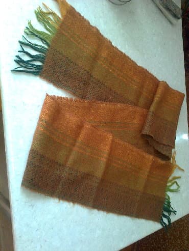 платок дубай: Новые мужские шарфы 300с - серенький 160 х19см. Цена 100с. - — 4