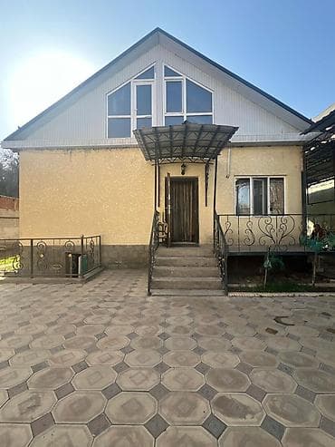 Дом с мансардой 6 соток Район Аламедин базар Мансарда (под самотделку)