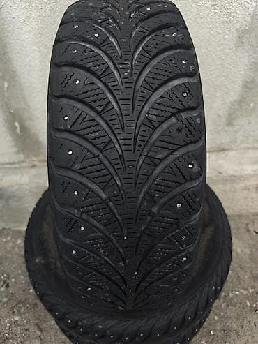 покрышки зима: Шины 185 / 65 / R 14, Зимняя шипованная, Б/у, Комплект, Легковые, Польша, SAVA — 3