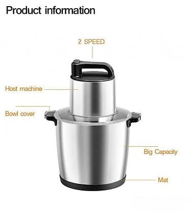 kitchen aid: Мощный измельчитель SOKANY 10L — помощник для каждой кухни! 🔥 💥 Всего — 5