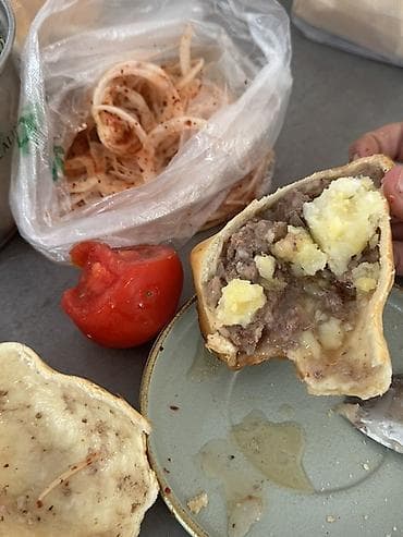 зире: Сочные самсы/булимсы с мясом и картофелем - Начинка: рубленая — 1