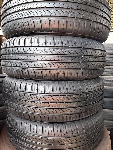 s 140: Шины 205 / 70 / R 14, Лето, Б/у, Комплект, Корея, Kumho — 2