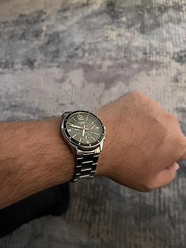 constantine meteor: CASIO мужские кварцевые часы с хронографом - Корпус и браслет из — 2