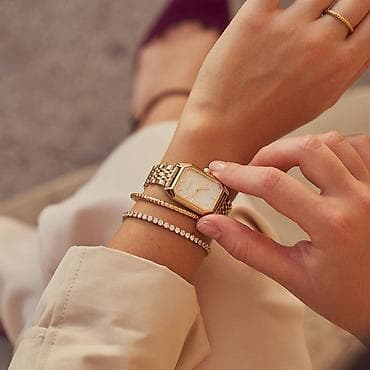 burker часы: BURKER Isabell Gold — элегантные женские часы с геометрическим — 2