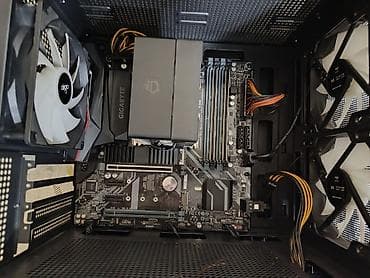 Материнская плата для ПК, Б/у, Gigabyte, LGA1151 v2, Micro-ATX