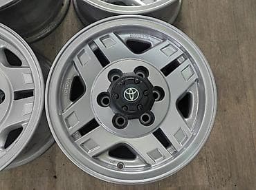 Литые Диски R 15 Toyota, Комплект, отверстий - 6, Б/у
