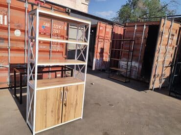 хлебный стеллаж: Стеллаж с шкафом
Стеллаж подойдёт для магазина и для дома и офисов — 16