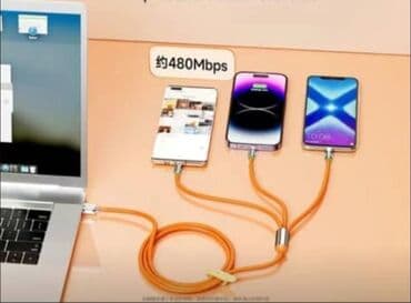 ОРИГИНАЛ! В ограниченном количестве неубиваемые USB kable 3 в одном