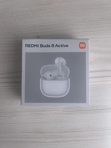 qcy g1: Беспроводные наушники Redmi Buds 8 Active (белые) Абсолютно Новые — 1