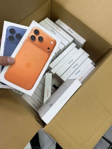 IPhone 17 Pro, Жаңы, 128 ГБ, Blue Titanium, Заряддоочу түзүлүш, Кабель, Куту, 100 %