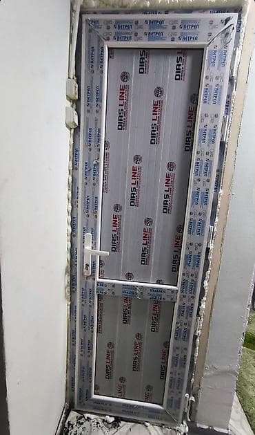 серебряные контакты: Алюминиевые и ПВХ двери под заказ - Варианты: глухие, остеклённые, с — 5