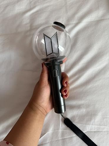 Аксессуарлар: Официальный светящийся бонг (light stick) BTS ARMY Bomb с коробкой. - — 3