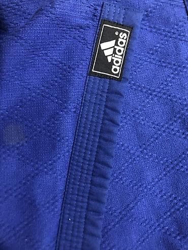 nike react: Кимоно для дзюдо Adidas, синее - Оригинальная экипировка Adidas с — 4