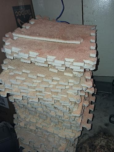 эва ковры: Ковровые модульные пазлы (плитка-пазл из EVA с ворсом) - Тип — 1