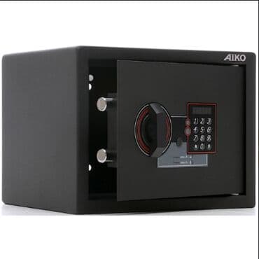 небольшой сейф: Сейф Aiko SH-23.EL NEW предназначен для хранения документов и — 1