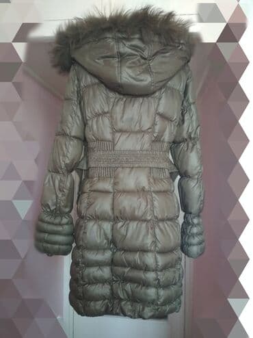 дордой женские куртки: Пуховик, Короткая модель, С капюшоном, XL — 11